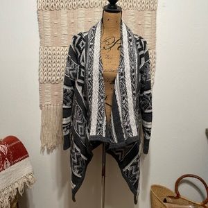 LUCKY BRAND knit sweater open cardi